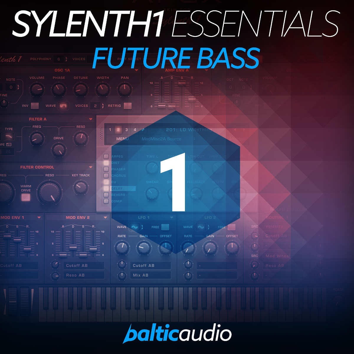 Baltic Audio - Sylenth1 Essentials Vol 1: Future Bass Presets Software GUI Artwork